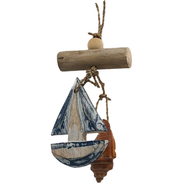 HANGING BOAT SINGLE SHELL