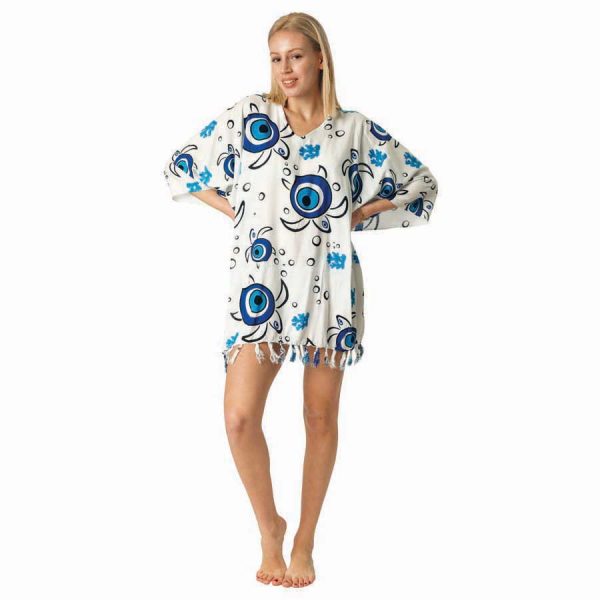 ΚΑΦΤΑΝΙ ΜΕ ΧΕΛΩΝΕΣ ΚΑΙ ΜΑΤΑΚΙΑ ΛΕΥΚΟ/ONE SIZE