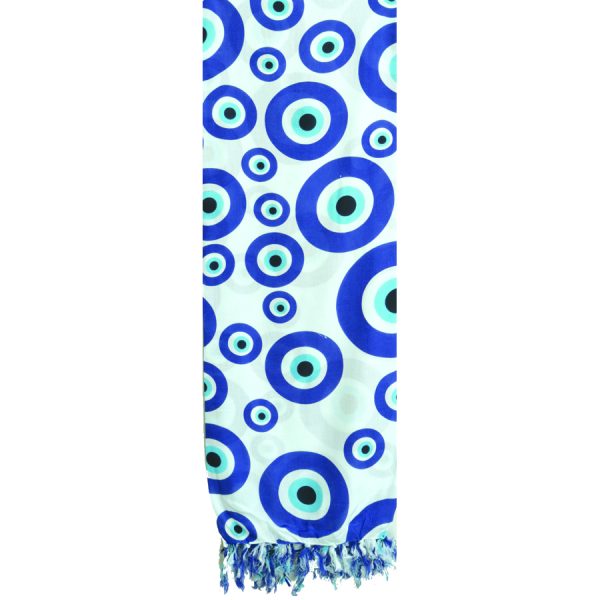 ΠΑΡΕΟ ΜΕ ΜΑΤΙΑ ΛΕΥΚΟ /130X180ΕΚ