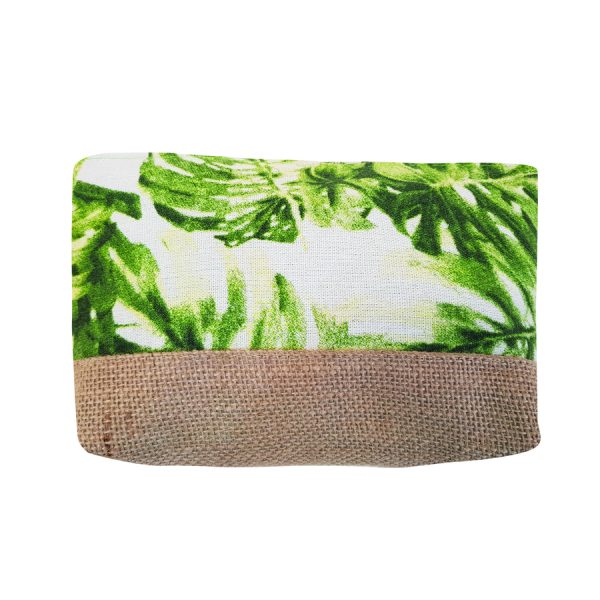 ΤΣΑΝΤΑ ΘΑΛΑΣ. ΚΑΜΒΑΣ ΜΕ ΦΥΛΛΑ ΦΤΕΡΗΣ /19Χ7Χ14CM /ΣΥΣΚ6