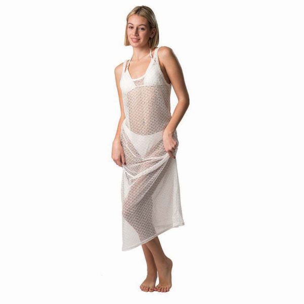 ΦΟΡΕΜΑ ΜΑΚΡΥ ΔΙΑΦΑΝΟ ΛΕΥΚΟ