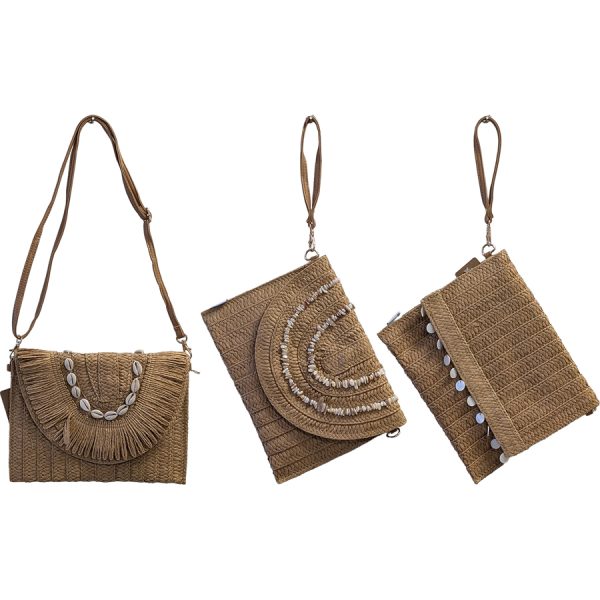 ΤΣΑΝΤΑΚΙ ΗΜΙΚΥΚΛΙΟ ΜΕ ΚΟΧΥΛΑΚΙΑ 3ΣΧΕΔΙΑ/28Χ20ΕΚ /ΣΥΣΚ6