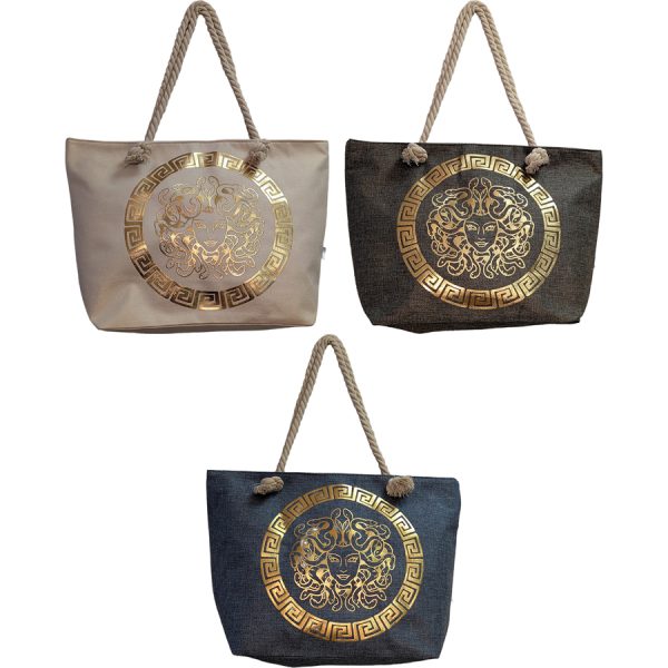 ΤΣΑΝΤΑ ΘΑΛΑΣΣΗΣ ΜΕΔΟΥΣΑ ΜΑΙΑΝΔΡΟΣ 3ΧΡΩΜ/55Χ37Χ15ΕΚ