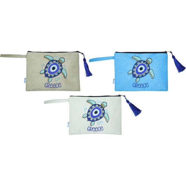 ΤΣΑΝΤΑΚΙ ΜΕ ΧΕΛΩΝΕΣ GREECE 3ΧΡΩΜ  28X20ΕΚ  ΣΥΣΚ6