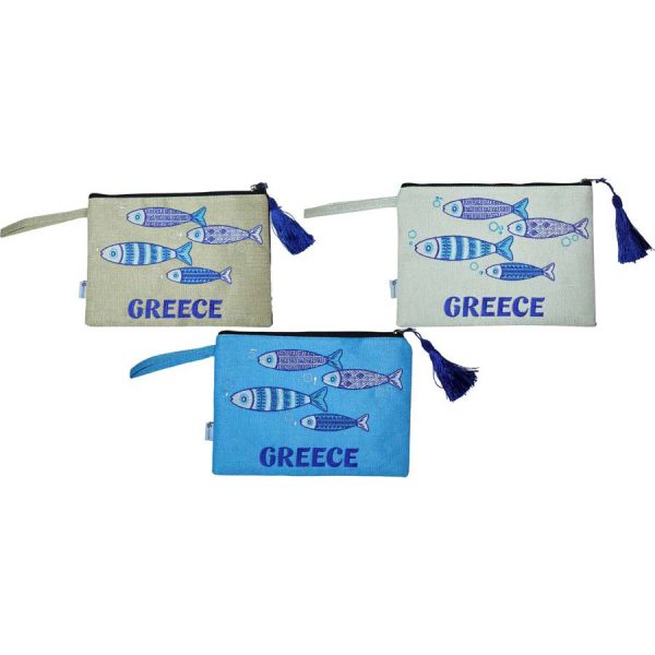 ΤΣΑΝΤΑΚΙ ΜΕ ΨΑΡΑΚΙΑ GREECE 3ΧΡΩΜ  28Χ20ΕΚ  ΣΥΣΚ6