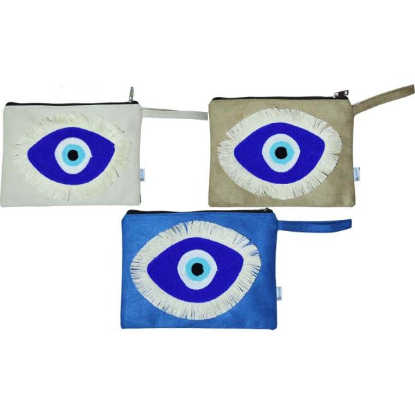 ΤΣΑΝΤΑΚΙ ΜΕ ΜΑΤΙ ΠΛΕΚΤΟ 3ΧΡΩΜ  28X20ΕΚ  ΣΥΣΚ6