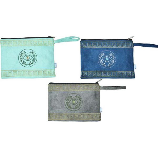 ΤΣΑΝΤΑ ΘΑΛΑΣΣΗΣ ΜΑΙΑΝΔΡΟΣ ΚΑΙ ΜΑΤΙ 3ΧΡΩΜ  28X20ΕΚ  ΣΥΣΚ6