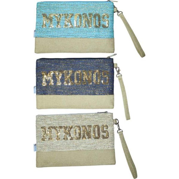 ΤΣΑΝΤΑΚΙ MYKONOS 3ΧΡΩΜ  27Χ17ΕΚ  ΣΥΣΚ6