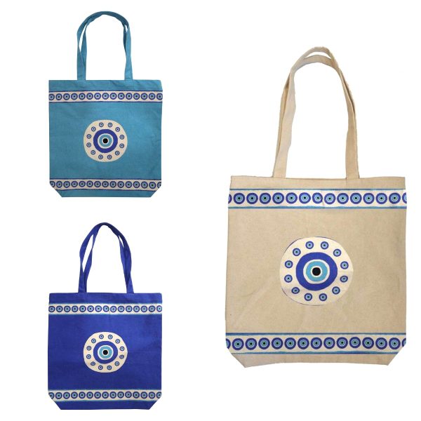 ΤΣΑΝΤΑ ΚΑΜΒΑΣ ΜΕ ΜΑΤΙΑ 2ΧΡΩΜ /43Χ43ΕΚ /ΣΥΣΚ10