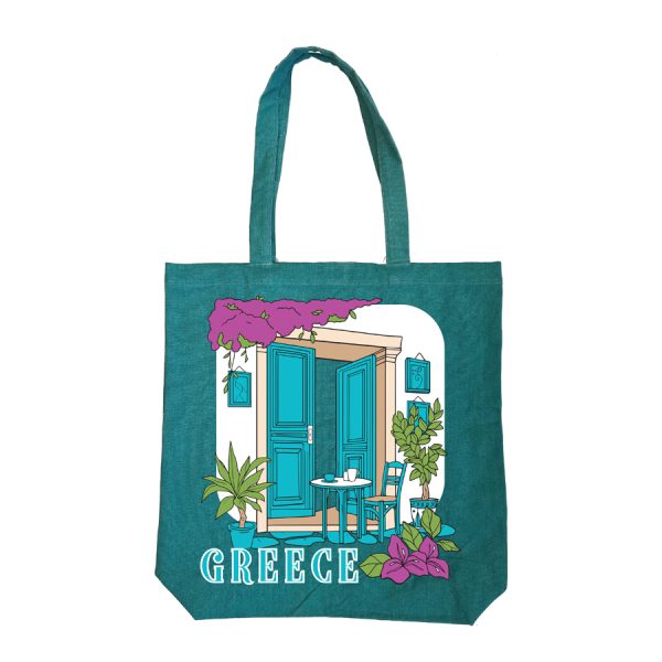 ΤΣΑΝΤΑ ΚΑΜΒΑΣ ΜΕ ΤΟΠΙΟ GREECE /43Χ43ΕΚ /ΣΥΣΚ6