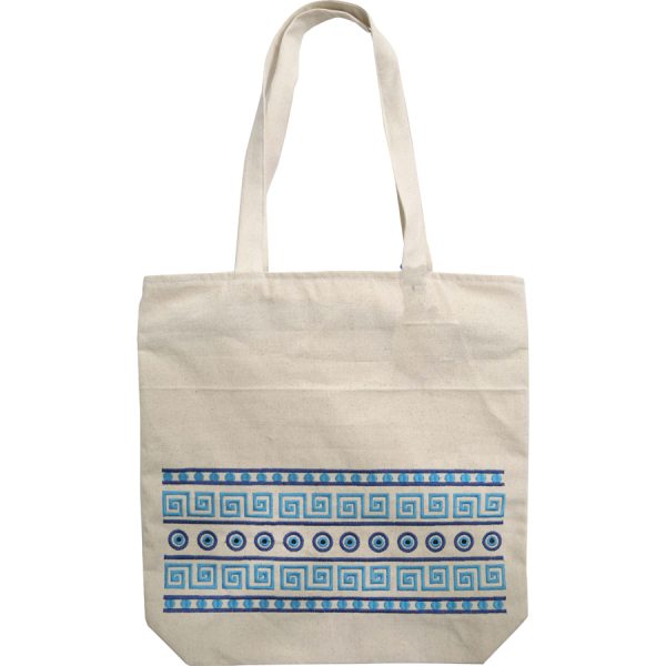 ΤΣΑΝΤΑ ΚΑΜΒΑΣ ΜΕ ΦΕΡΜΟΥΑΡ ΚΑΙ ΚΕΝΤΗΜΑ MATIA /43Χ43ΕΚ /ΣΥΣΚ10