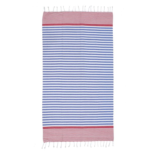 ΠΕΤΣΕΤΑ PESTEMAL ΡΙΓΕ ΚΟΚΚΙΝΟ-ΜΠΛΕ /90X180ΕΚ /ΣΥΣΚ3