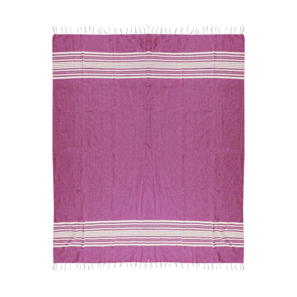 ΠΕΤΣΕΤΑ PESTEMAL ΜΕ ΚΡΟΣΙΑ ΔΙΠΛΗ ΚΟΚΚΙΝΟ /180Χ180ΕΚ /ΣΥΣΚ3