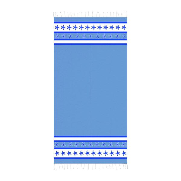 ΠΕΤΣΕΤΑ PESTEMAL ΜΕ ΚΡΟΣΙΑ ΧΕΛΩΝΑ ΓΑΛΑΖΙΟ /90Χ180ΕΚ /ΣΥΣΚ3