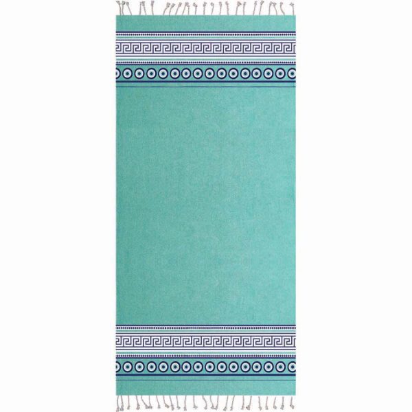 ΠΕΤΣΕΤΑ ΘΑΛΑΣΣΗΣ PESTEMAL ΜΕ ΜΑΤΙΑ ΤΥΡΚΟΥΑΖ /90Χ180ΕΚ /ΣΥΣΚ3