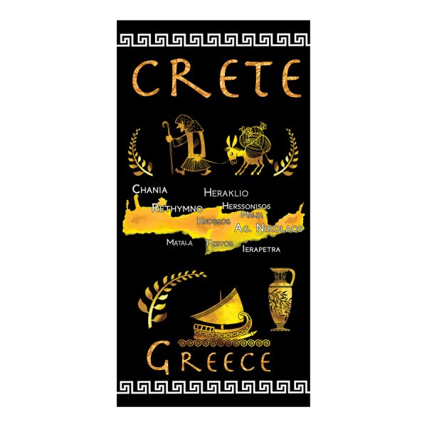 ΠΕΤΣΕΤΑ ΧΑΡΤΗΣ ΚΡΗΤΗΣ ΜΑΥΡΟ /75X152EK /ΣΥΣΚ3