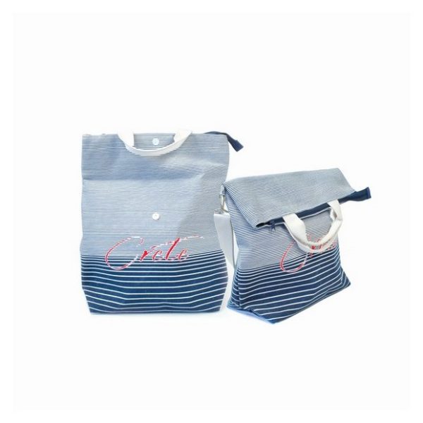 ΤΣΑΝΤΑ ΘΑΛΑΣ. ΥΦΑΣΜ. ΧΙΑΣΤΙ CRETE NAVY /33Χ18Χ50ΕΚ