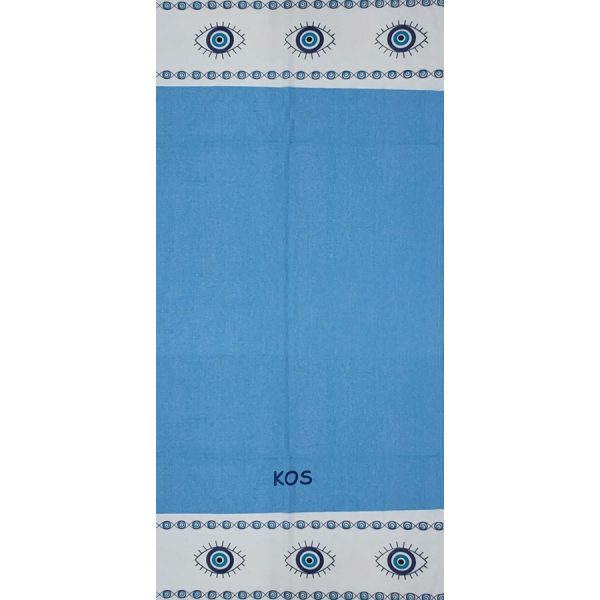 ΠΕΤΣΕΤΑ PESTEMAL ΜΕ ΜΑΤΑΚΙΑ ΚΩΣ ΓΑΛΑΖΙΟ /90Χ180ΕΚ /ΣΥΣΚ3