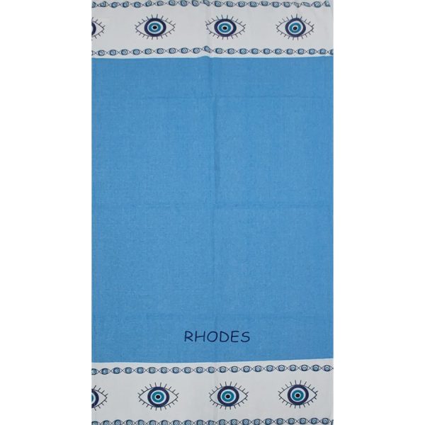 TOWEL PESTEMAL EYE RHODES /90Χ180CM