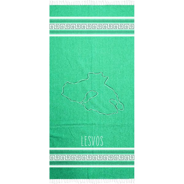 TOWEL PESTEMAL ISLAND LESVOS /90Χ180CM