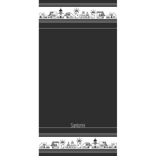 TOWEL PESTEMAL SANTORINE  90X180CM