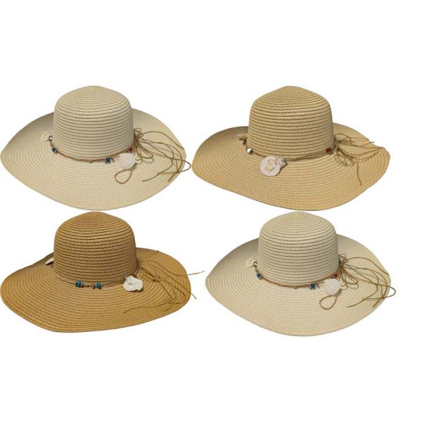 ΚΑΠΕΛΟ ΓΥΝΑΙΚ. ΨΑΘΙΝΟ ΜΕ ΓΙΡΛΑΝΤΑ 3ΧΡΩΜ /No 57-59 /ΣΥΣΚ6