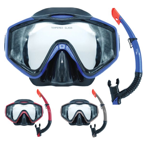 ΜΑΣΚΑ- ΑΝΑΠΝΕΥΣΤΗΡΑΣ ΣΕΤ "36114"/3ΧΡΩΜ /ΣΥΣΚ12