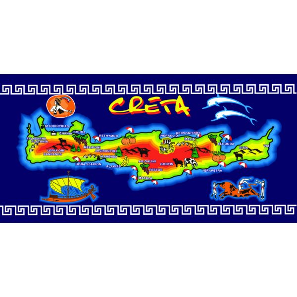 ΠΕΤΣΕΤΑ ΜΠΛΕ"ΧΑΡΤΗΣ ΚΡΗΤΗΣ" 76Χ152ΕΚ /ΣΥΣΚ3