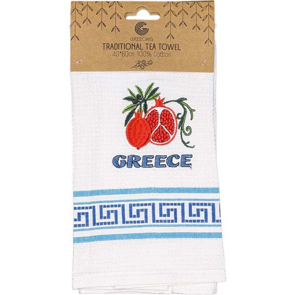 ΠΟΤΗΡΟΠΑΝΟ ΚΕΝΤΗΤΟ ΜΕ ΡΟΔΙ GREECE 2ΧΡΩΜ /40Χ60ΕΚ /ΣΥΣΚ12