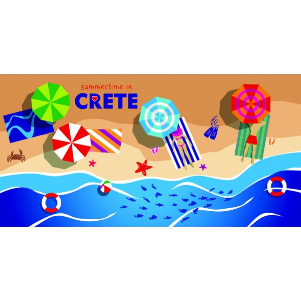 ΠΕΤΣΕΤΑ ΘΑΛΑΣ. ΠΑΡΑΛΙΑ CRETE /75Χ150ΕΚ