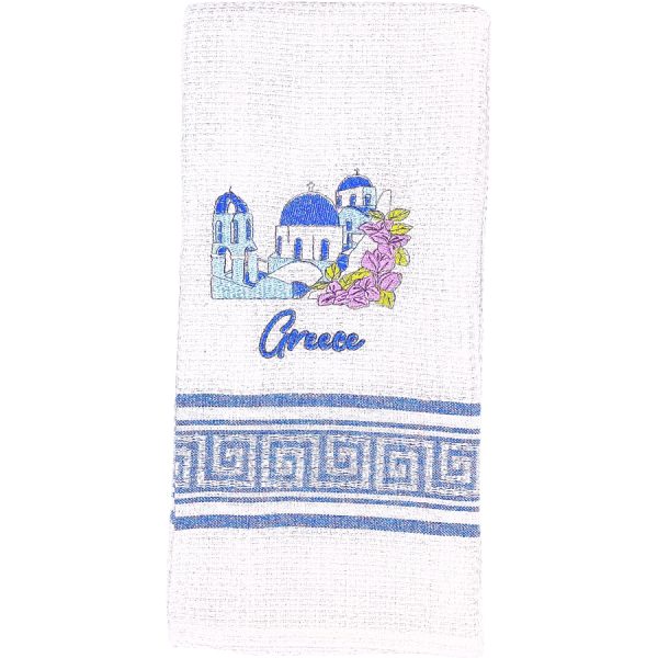 ΠΟΤΗΡΟΠΑΝΟ ΜΕ ΕΚΚΛΗΣΙΑ GREECE ΜΠΛΕ /40Χ60ΕΚ /ΣΥΣΚ12