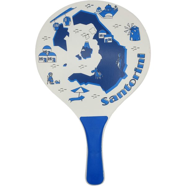 BEACH RACKET SANTORINI  38X24CM