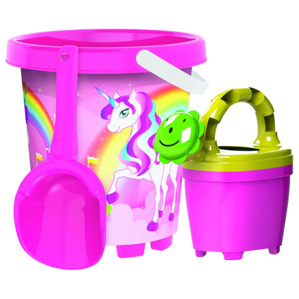 BUCKET SET 3 PONY  14CM