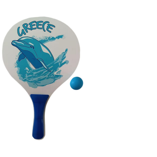 ΡΑΚΕΤΑ ΘΑΛΑΣΣΗΣ ΜΕ ΔΕΛΦΙΝΙ GREECE /38Χ24Χ0,8ΕΚ