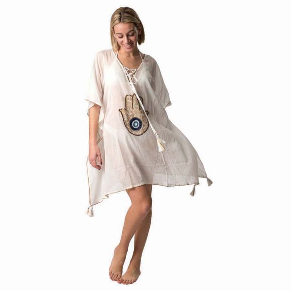 ΚΑΦΤΑΝΙ ΒΑΜΒΑΚ. ΛΕΥΚΟ /ONE SIZE