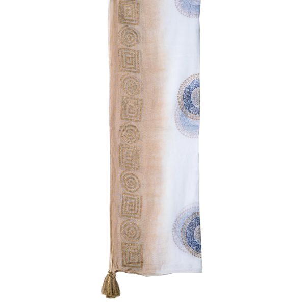 ΠΑΡΕΟ ΒΑΜΒΑΚ. ΜΕ ΜΑΙΑΝΔΡΟ ΛΕΥΚΟ /100Χ180ΕΚ