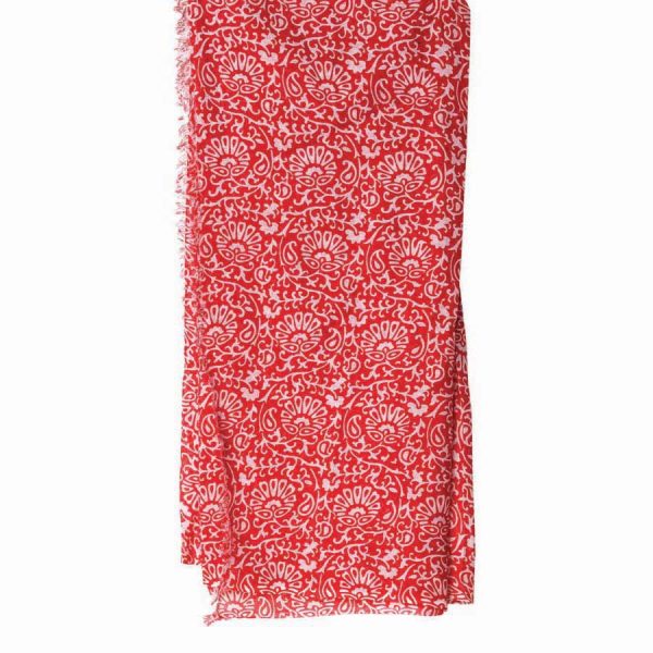 ΠΑΡΕΟ ΒΑΜΒΑΚ. ΜΕ ΣΧΕΔΙΑ ΚΟΚΚΙΝΟ /100X180ΕΚ