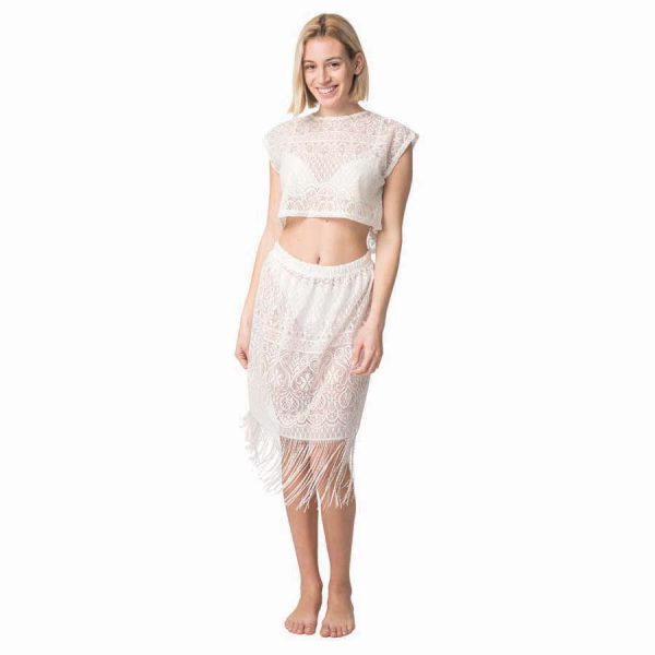 ΜΠΛΟΥΖΑ ΔΙΑΦΑΝΗ ΠΛΕΚΤΗ ΛΕΥΚΟ /ONE SIZE