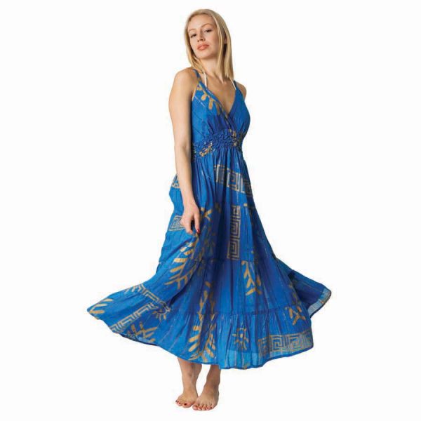 ΦΟΡΕΜΑ ΜΑΚΡΥ ΒΑΜΒ. ΜΕ ΧΡΥΣΟ ΣΧΕΔΙΟ