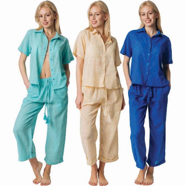 ΜΠΛΟΥΖΑ ΒΑΜΒ. ΚΟΝΤΗ ΜΕ ΦΟΙΝΙΚΑ 3ΧΡΩΜ /ΣΥΣΚ6