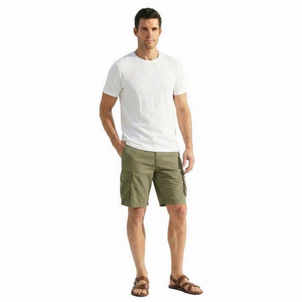 ΒΕΡΜΟΥΔΑ ΑΝΔΡΙΚΗ ΜΕ ΤΣΕΠΕΣ ΠΡΑΣΙΝΗ /No S-2XL /ΣΥΣΚ6