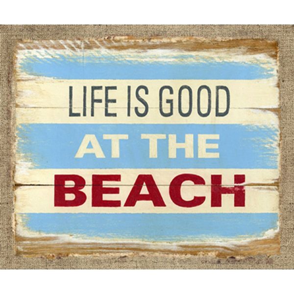 ΠΙΝΑΚΑΣ "LIFE IS GOOD" /25Χ30ΕΚ