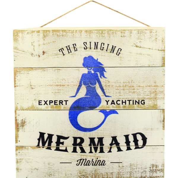 WOODEN WALL HANGING 30Χ30Χ4,5CM