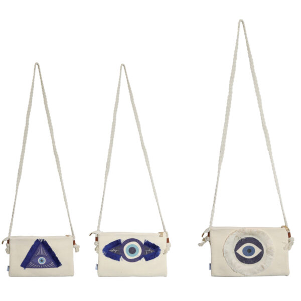 BAG WITH EYES 3DESIGNS  18X28CM