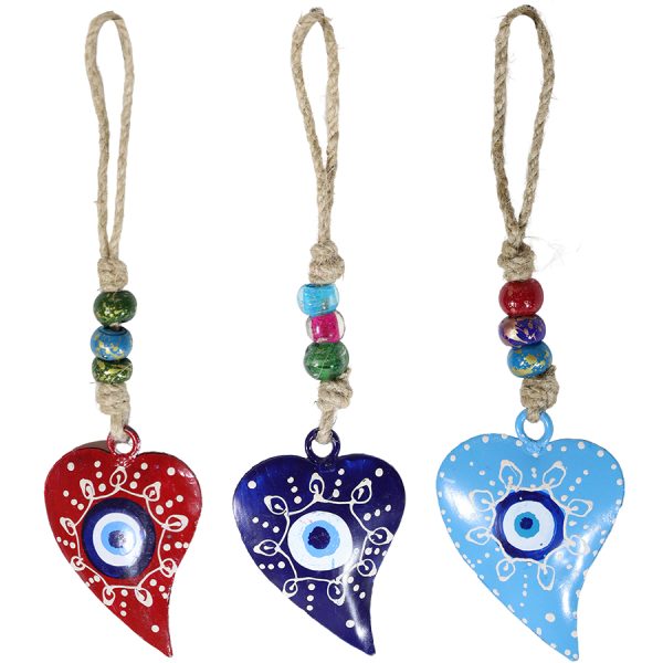 BELL WITH HEART  9CM