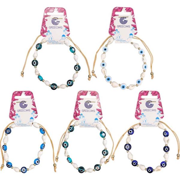 ΒΡΑΧΙΟΛΙ ΜΕ ΜΑΤΑΚΙΑ ΚΑΙ ΚΟΧΥΛΑΚΙΑ 4ΧΡΩΜ /ΣΥΣΚ12