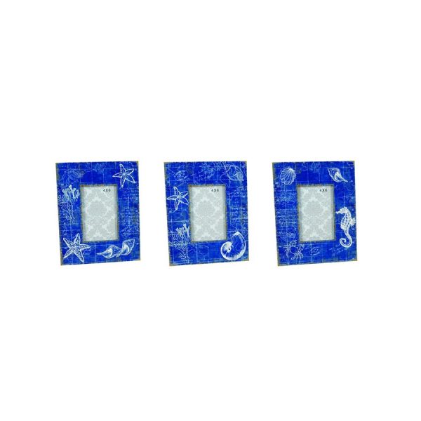 WOODEN PHOTO FRAME 26X21X1.5CM