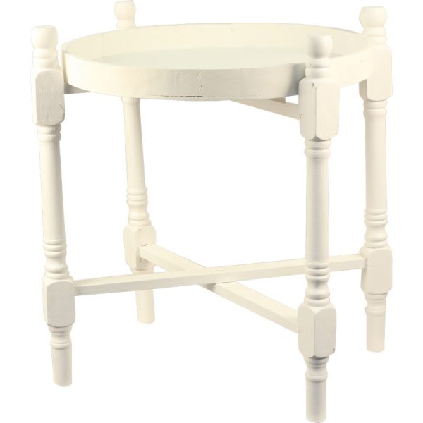 WOODEN TABLE  64Χ64Χ65CM