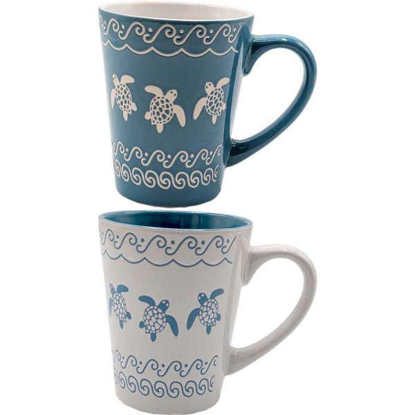 MUG WITH TURTLE /8,7Χ10,6CM