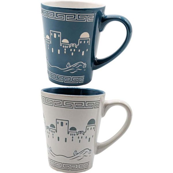 MUG WITH CHURCH /8,7Χ10,6CM